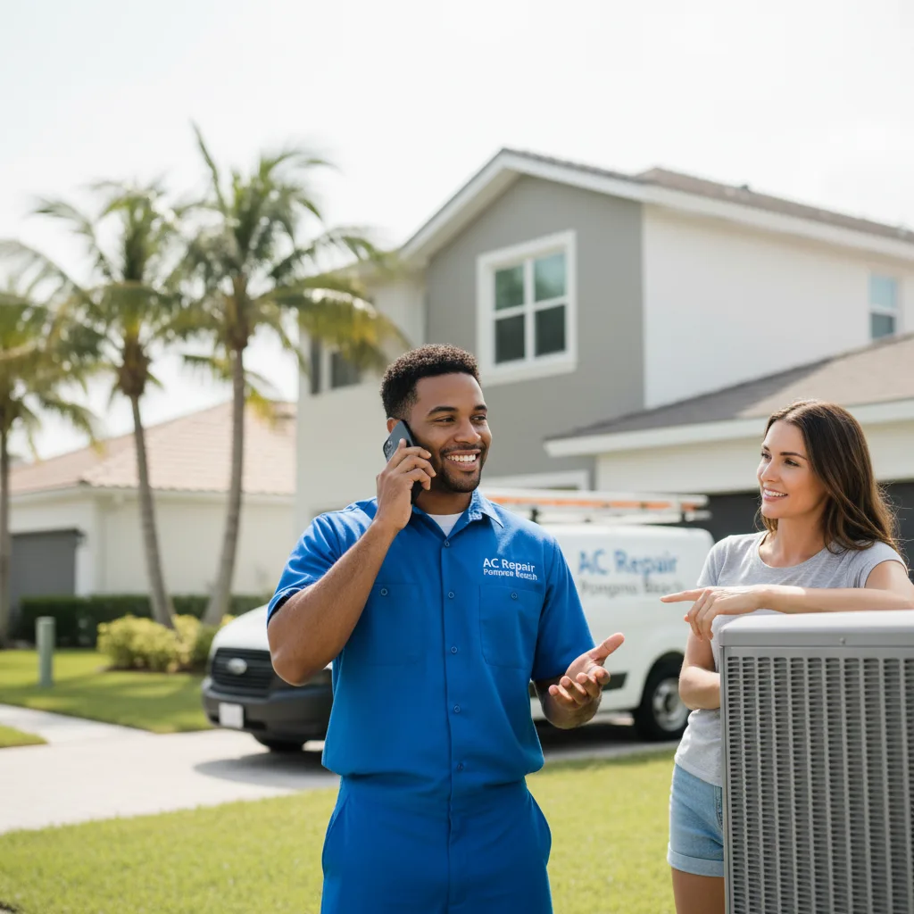 AC Repair Pompano Beach customer support in Kiln